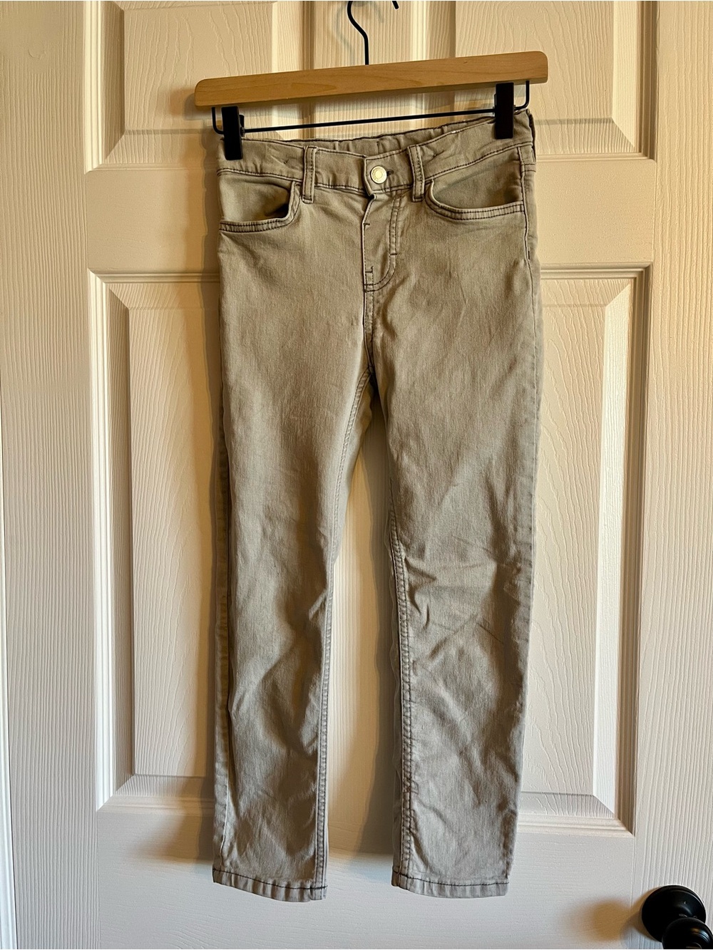 Slim Straight Boy’s H&M Jeans in Light Gray size 8